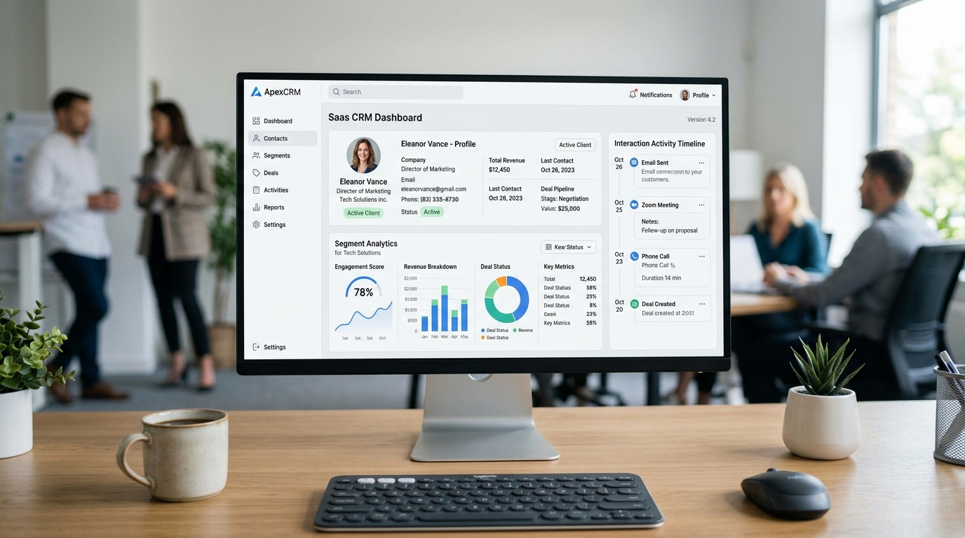 会員・顧客管理データベースCRM 管理画面UI事例